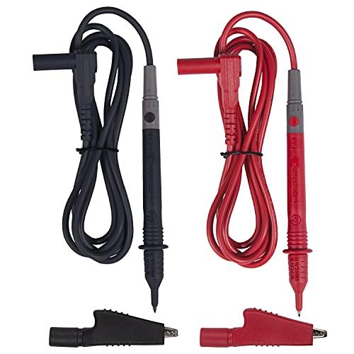 Power Probe PPTK0001 - Multimeter-Messleitungen und Krokodilklemmen-Set 1,5 Meter lange DMM CAT.IV und 10A von Power Probe