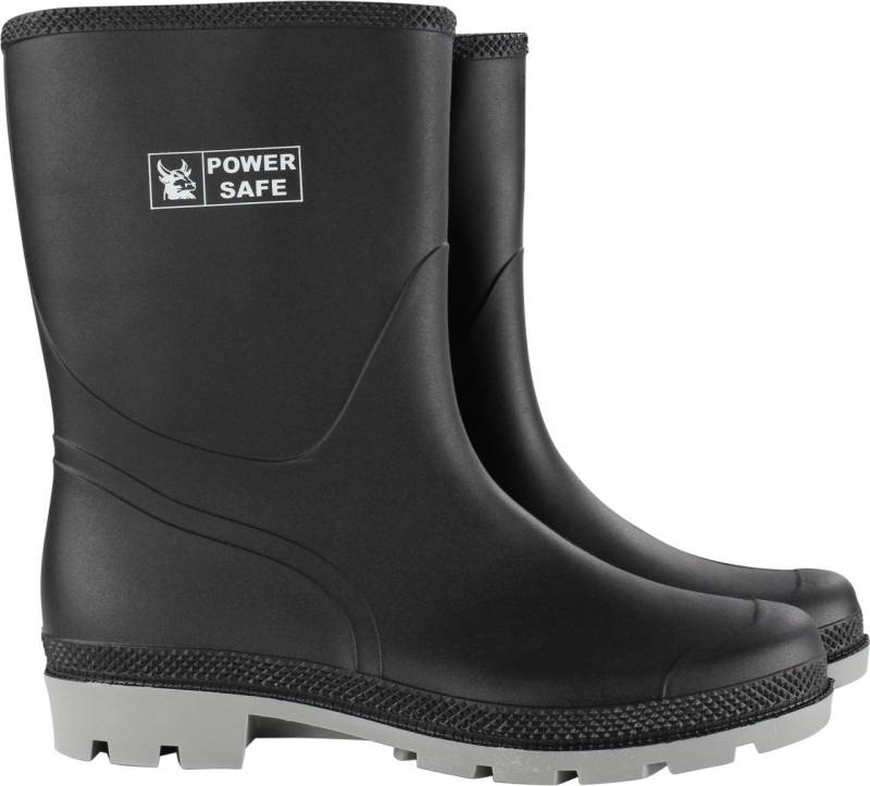 Power Safe PVC-Stiefel halbhoch schwarz-grau von Power Safe