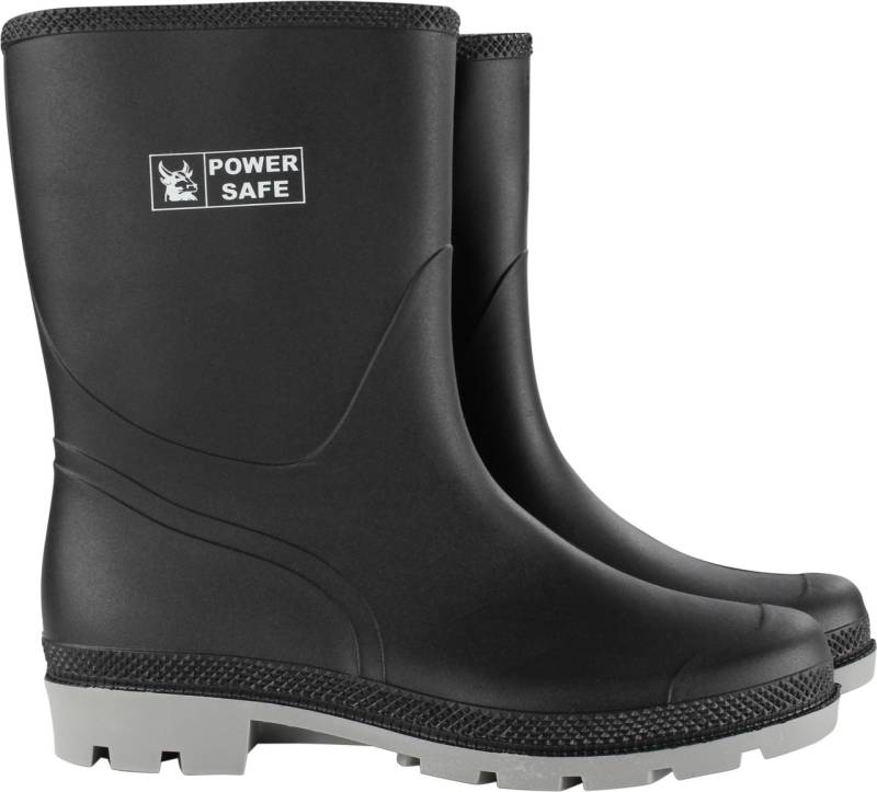 Power Safe PVC-Stiefel halbhoch schwarz-grau von Power Safe