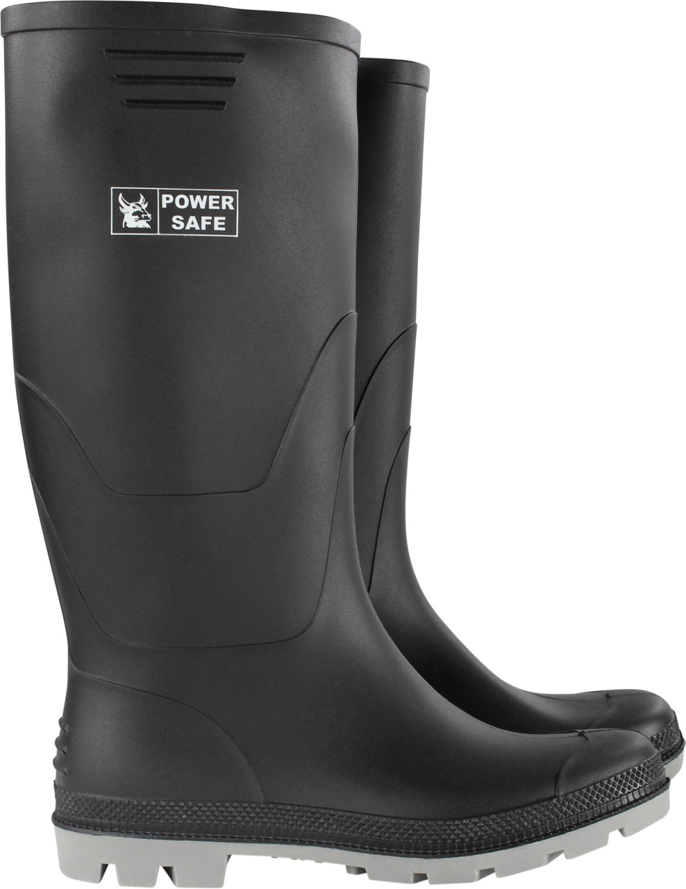 Power Safe PVC-Stiefel hoch schwarz-grau Power Safe PVC-Stiefel hoch schwarz-grau von Power Safe