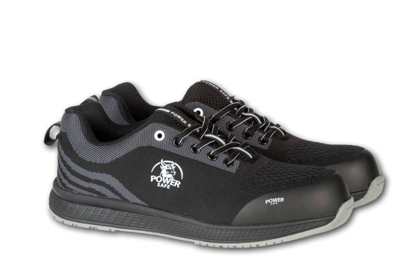 Sicherheitshalbschuh Kimi, Größe: 40, S1P, schwarz, grau von Power Safe