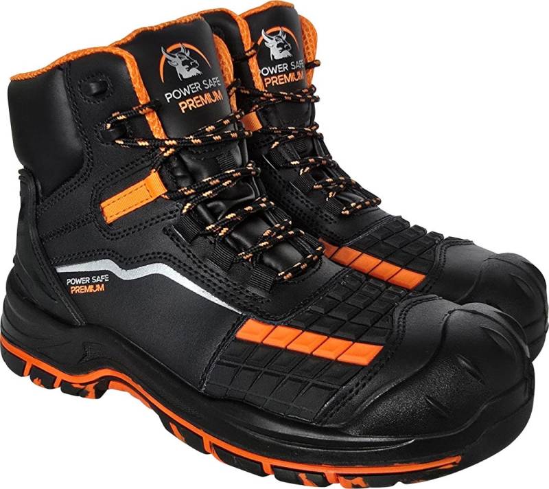 Sicherheitsstiefel Ultra S3 schwarz-orange Sicherheitsstiefel Ultra S3 schwarz-orange von Power Safe