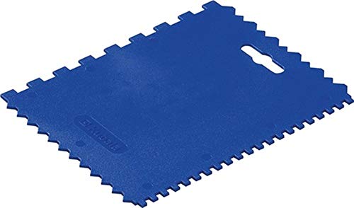 Power&Handel Kleberspachtel 177 x 130 mm, Zahn 4 x 4 x 4 mm / 8 x 8 x 8 mm von Power&Handel