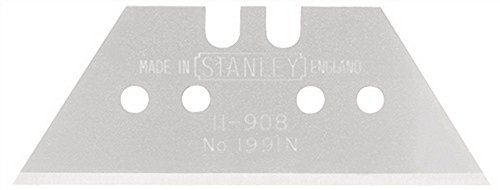 Trapezklinge 1991 Länge 50mm Höhe 19mm o.Lochung KU.-box Stanley, 100 Stück von Outifrance