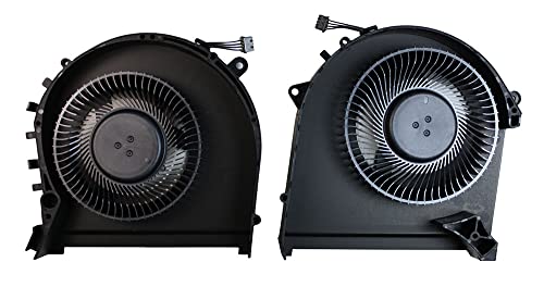 Power4Laptops 12-Volt-GeForce RTX2080 Grafik Version Ersatz Notebook Lüfter (Paar) kompatibel mit HP Omen 17-cb0014ur von Power4Laptops