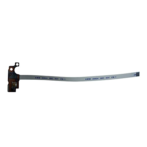 Power4Laptops Ersatz Laptop EIN- / Ausschalter Leiterplatte mit Kabel kompatibel mit HP Home 15-ay506ng Power4Laptops Ersatz Laptop EIN- / Ausschalter Leiterplatte mit Kabel kompatibel mit HP Home 15-ay506ng von Power4Laptops
