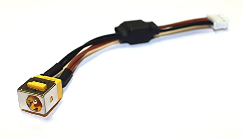 Power4Laptops Ersatz Netzteilbuchse Strombuchse mit Kabel kompatibel mit Acer Aspire 5520-5147 von Power4Laptops