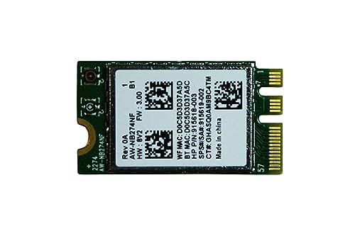 Power4Laptops Ersatz WLAN Bluetooth Karte kompatibel mit HP Home 15-BS060TU von Power4Laptops