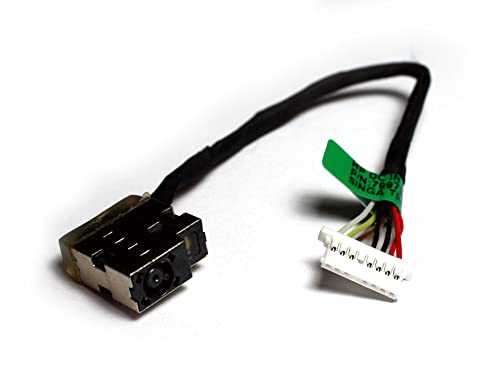 Power4Laptops Lange Kabelversion (Bitte überprüfen Sie die Abbildung) Ersatz Netzteilbuchse Strombuchse mit Kabel kompatibel mit HP Home 15-ac107ns von Power4Laptops