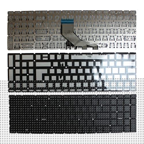 Power4Laptops Vereinigtes Königreich Hinterleuchtet Schwarz kompatible Ersatz Tastatur kompatibel mit HP Home 15-da1095ne von Power4Laptops