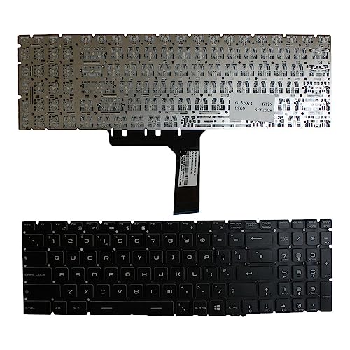 Power4Laptops Vereinigtes Königreich Schwarz kompatible Ersatz Tastatur kompatibel mit MSI Gaming GS60 2PE-445US von Power4Laptops