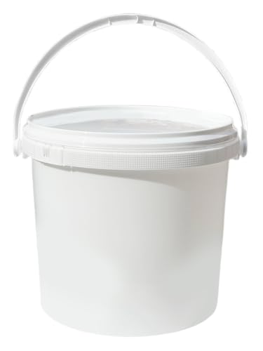 PowerChem 3 x 5 l Kunststoff-Eimer + Griff und Deckel – strapazierfähig, lebensmittelecht, BPA-frei, Mehrzweck-Fermentation, Futtermittel, Trockenfutter, Flüssigkeiten, Chemikalien PowerChem 3 x 5 l Kunststoff-Eimer + Griff und Deckel – strapazierfähig, lebensmittelecht, BPA-frei, Mehrzweck-Fermentation, Futtermittel, Trockenfutter, Flüssigkeiten, Chemikalien von PowerChem