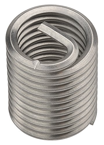 Bordo Europe PowerCoil 3532-6GX2.0DP Drahtgewindeeinsätze, UNC 6 x 32 x 2,0 cm, 10 Stück von PowerCoil