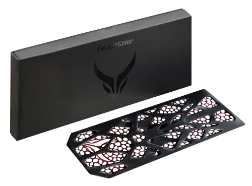 PowerColor Devil Skin austauschbare Rückplatte – Generativ (für Red Devil 7000 Serie) von PowerColor