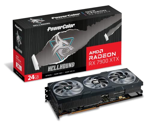 PowerColor Hellhound AMD Radeon RX 7900 XTX Grafikkarte von PowerColor