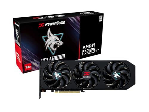 Powercolor Radeon RX9060XT Hellhound OC 16GB von PowerColor