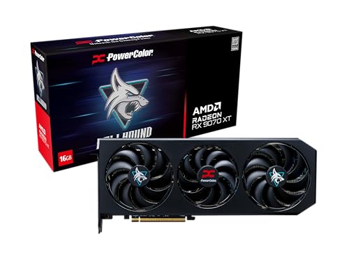 PowerColor Hellhound Radeon RX 9070 XT 16GB GDDR6 - RX9070XT 16G-L/OC von PowerColor
