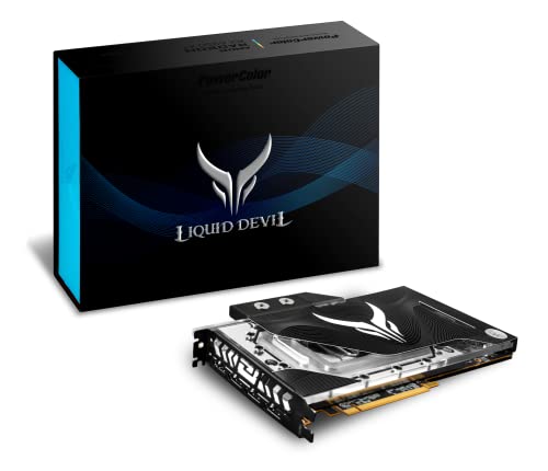 PowerColor Liquid Devil AMD Radeon RX 6950 XT Grafikkarte mit 16GB GDDR6 Speicher von PowerColor