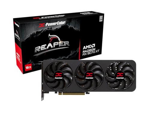 PowerColor Radeon RX 9070 XT Reaper (16GB GDDR6/PCI Express 5.0/2970MHz/20000MHz) PowerColor Radeon RX 9070 XT Reaper (16GB GDDR6/PCI Express 5.0/2970MHz/20000MHz) von PowerColor