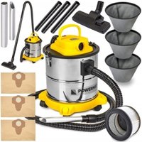 Aschesauger Kaminsauger Staubsauger mit Motor 2000 W mit HEPA Filter mit 4 Rollen 2 in 1 Aschesauger Kaminsauger Staubsauger mit Motor 2000 W mit HEPA Filter mit 4 Rollen 2 in 1 von PowerMat