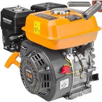 Motor GX160 OHV Benzin Benzinmotor 7 PS 196 ccm Kartmotor Standmotor 4-Takt Industriemotor 19mm Welle Motor für Rüttelplatte, Stromaggregat, Motopumpe Motor GX160 OHV Benzin Benzinmotor 7 PS 196 ccm Kartmotor Standmotor 4-Takt Industriemotor 19mm Welle Motor für Rüttelplatte, Stromaggregat, Motopumpe von PowerMat
