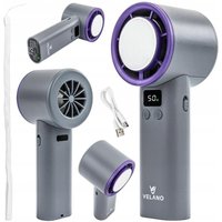Velano Handlüfter Akku 4000mAh Luftkühler, Ventilator Handlüfter mit stufenlose Regulierung des Luftstroms und LCD Display Velano Handlüfter Akku 4000mAh Luftkühler, Ventilator Handlüfter mit stufenlose Regulierung des Luftstroms und LCD Display von PowerMat