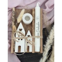 Geschenkset/Häuser Kerzen Raysin Lichterhäuser Dankeschön Mitbringsel Geschenk Geschenkidee Geburtstag Skandi Freundin von PowerOfMagicDesigns