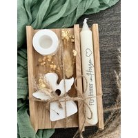 Trauergeschenk/Trauerkerze Schutzengel Geschenk Anteilnahme Beileid Todesfall Trostlicht Trauer Erinnerung Beerdigung von PowerOfMagicDesigns