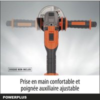 125mm Akku-Winkelschleifer Dual Power von PowerPlus
