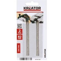 Blisterpackung mit 2 Klingen 82 mm Elektrobürste krt991000 Kreator von PowerPlus