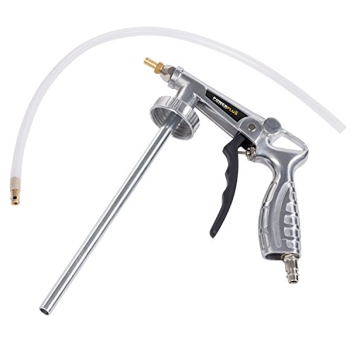 POWAIR0113 Hohlraumpistole Unterbodenpistole Rostschutzpistole Spritzpistole sowie Hohlraumschutzpistole 3,5 BAR mit 1/4" UNI/EURO Anschluss und Euro-Male Kuppler (Druckluft) von POWERPLUS