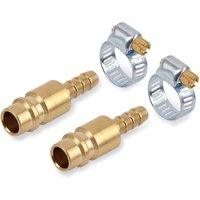 Pneumatischer männlicher Schnellverschluss Packung mit 2 von PowerPlus