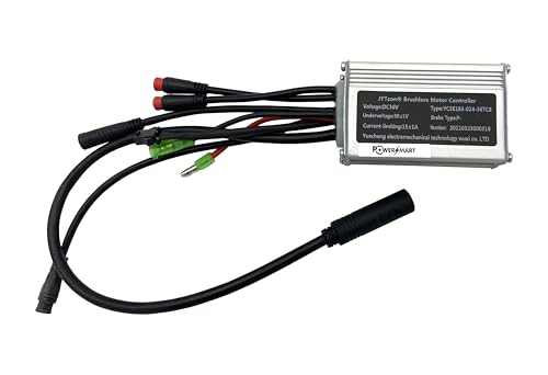 PowerSmart®36 V 15 A Drehmoment PAS Modell Controller, UART Lishui-Protokoll mit wasserdichten Kabelanschlüssen von PowerSmart