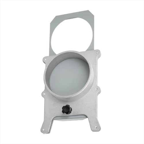 POWERTEC 70135V 10,2 cm Aluminium-Blastgitter für Vakuum-/Staubsammler von POWERTEC