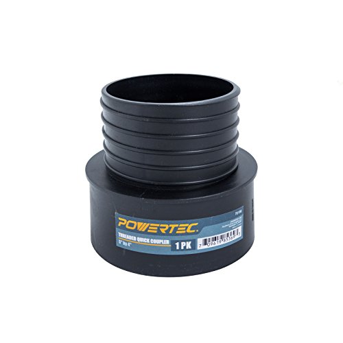 POWERTEC 70186 Threaded Quick Coupler, 5 x 4" von PowerTec