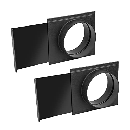POWERTEC 70279-P2 15,2 cm Strahlgitter für Staubsammler, Staubsammelbeschläge, 2 Stück von POWERTEC