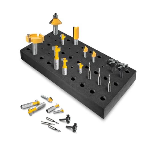 POWERTEC 71217 Oberfräsen-Bitwanne für 50 Bits POWERTEC 71217 Oberfräsen-Bitwanne für 50 Bits von POWERTEC