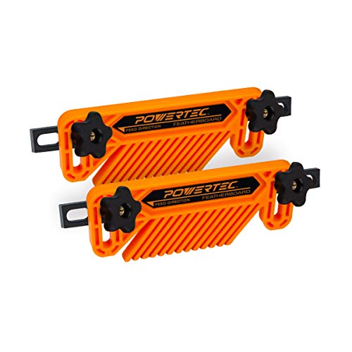 POWERTEC 71553 Table Saw Fence Featherboard – 2 Pack von POWERTEC