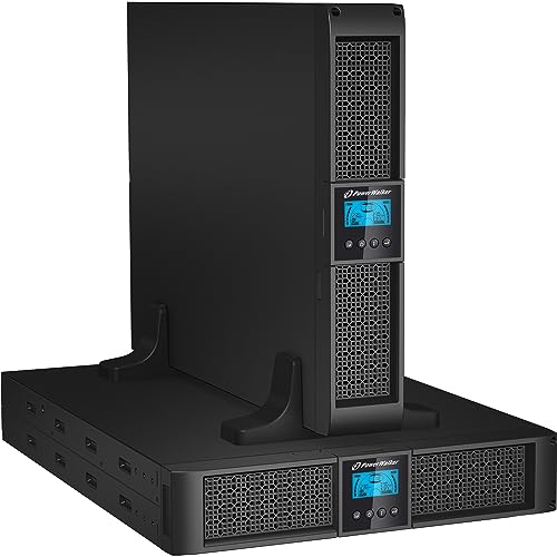 BlueWalker PowerWalker VFI 1000RT LCD - Online Double Conversion USV - 1000VA - 900 Watt von PowerWalker