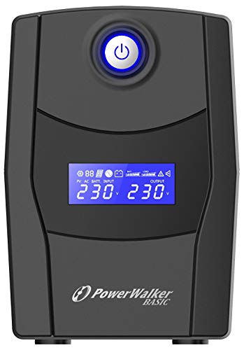 PowerWalker Basic VI 600 STL F UPS 600VA/360W, 10121078 (UPS 600VA/360W Line Interactive, HID Driver) von PowerWalker
