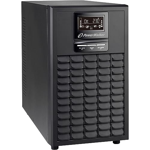 PowerWalker VFI 3000 CG PF1 3000VA/3000W Online USV Tower Doppelwandler SNMP Slot Leistungsfaktor Eins 10122111 von PowerWalker