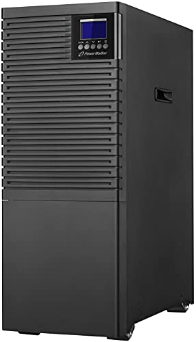 PowerWalker VFI 6000 RGB PF1 double-conversion (Online) 6000 VA 1sortie (S) AC schwarz Netzteil Energie nicht unterbrechbar – Stromversorgung Energie nicht abschaltbarer (6000 VA, 6000 W, 160 V, 276 V, 208 V, 240 V) von PowerWalker