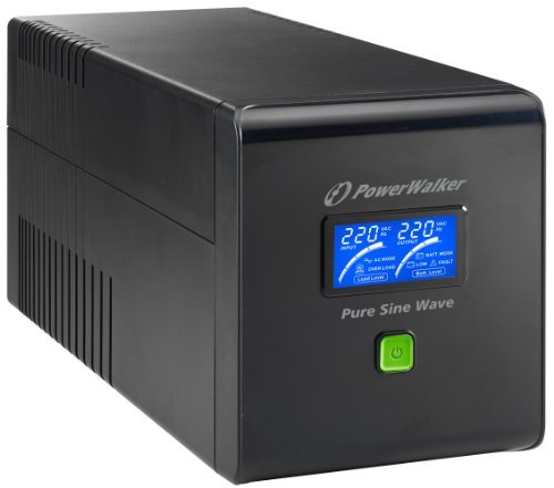 PowerWalker VI 750 PSW/UK 480 W Reine Sinuswelle IEC USV von PowerWalker