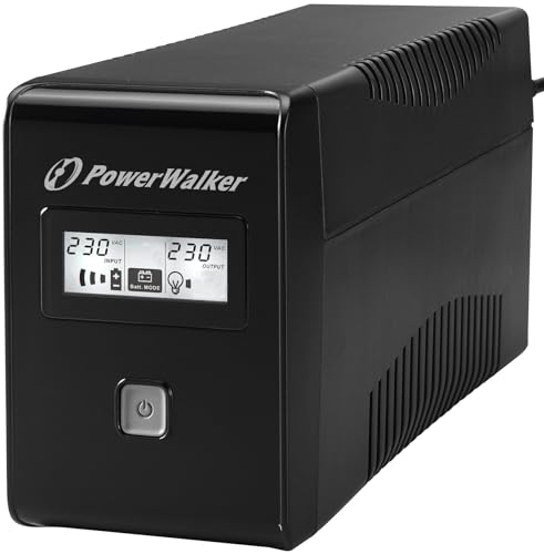 PowerWalker VI 850 LCD Line-Interactive Unterbrechungsfreie Stromversorgung von PowerWalker