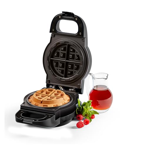 PowerXL Waffle Star - Waffeleisen für gefüllte Waffeln - 18cm - Antihaft-Beschichtung - Wafflemaker mit Anti-Tropf-Rinne - herzhafte & süße Waffeln - Waffeln aus Gemüse, Pizza oder Schokolade von PowerXL