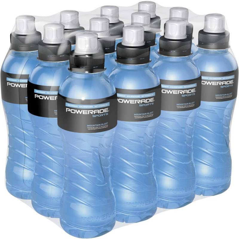 Powerade Sport-Iso Drink Mountain Blaste 12x 0,5 l PET von Powerade