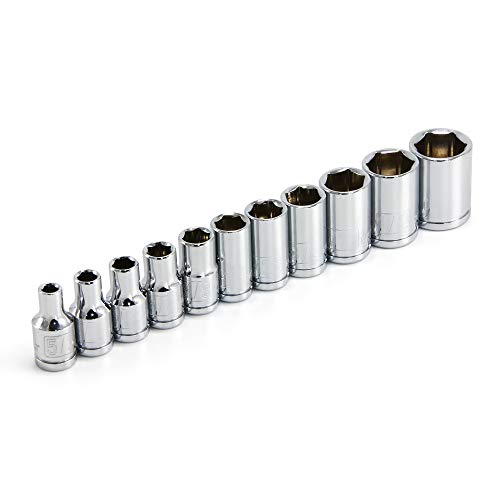 Powerbuilt 1/4-Zoll Antrieb Sae Socket Set, 640497 von Powerbuilt