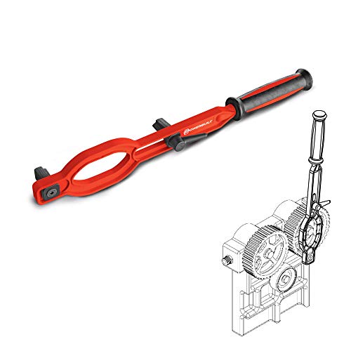 Powerbuilt - Universal-Zahnradhalter-Werkzeug KIT120, Spezialwerkzeuge – Motor und Antriebszug, (647835), rot von Powerbuilt