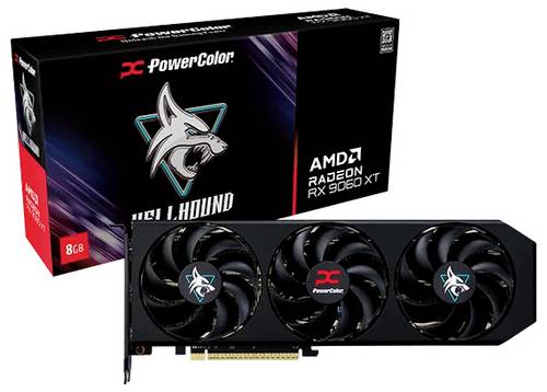 Powercolor Grafikkarte AMD Radeon RX 9060 XT Radeon RX 9060 XT 16GB von Powercolor