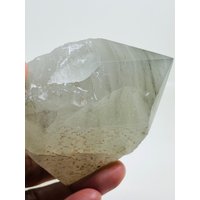 Aragonite in Quartz, Base Cut, Polished. Tower Aragonite in Quartz, Base Cut, Polished. Tower von Powercrystals888